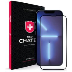 Защитное стекло для телефона NEU Chatel для iPhone 14 Pro (Black)